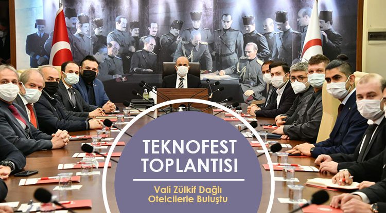 Samsun'da otelcilerle Teknofest toplantısı